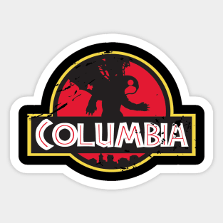 The Songbird of Columbia Sticker